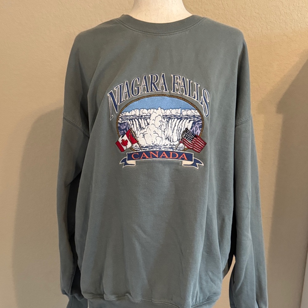 Niagara Falls Graphic sweatshirt - Green